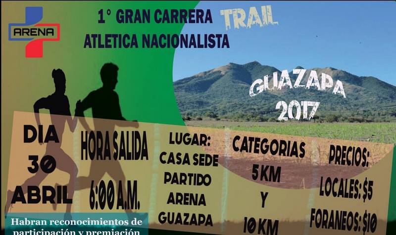 Carrera Trail  Atlética Nacionalista
