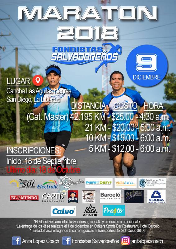 Maratón Fondistas Salvadoreños